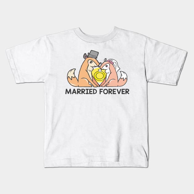 Wedding marriage marriage marriage married Kids T-Shirt by KK-Royal